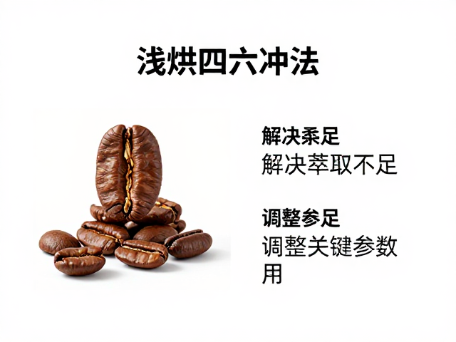 浅烘豆的物理特性与萃取难点解析