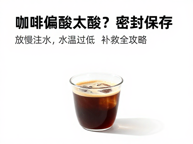 水温过低导致的萃取缺陷及补救方案