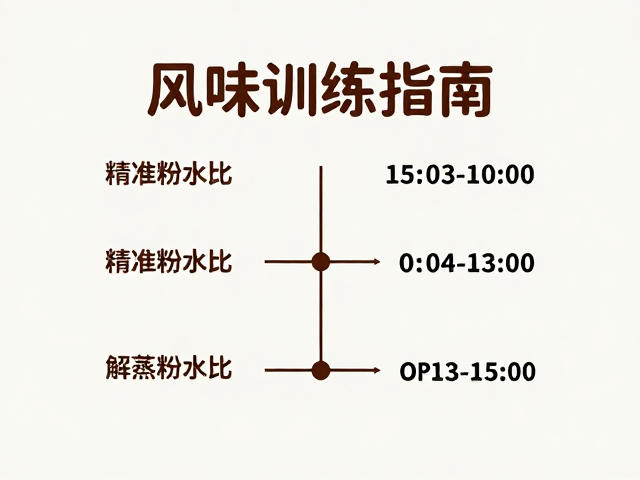 粉水比例对浓度与平衡感的重塑