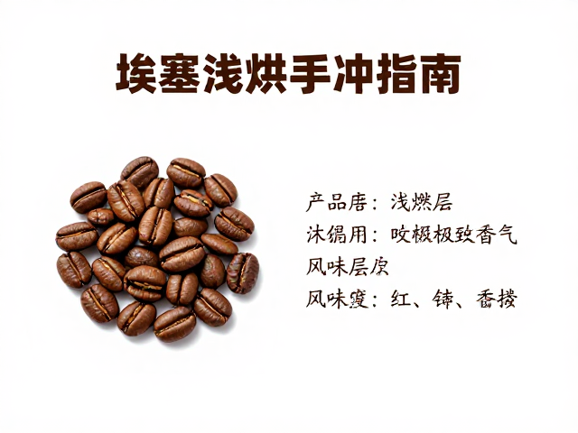 浅烘豆的物理特性与风味潜力