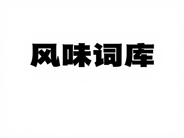 风味词库的日常应用与迭代
