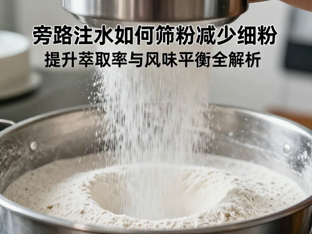 筛粉操作对萃取速率的调控作用