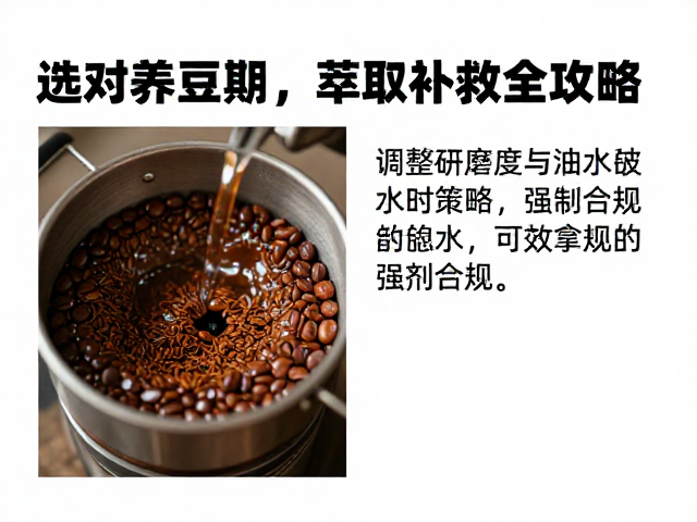 调整研磨度与注水策略应对缺陷