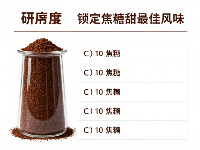 研磨度如何决定咖啡的萃取效率