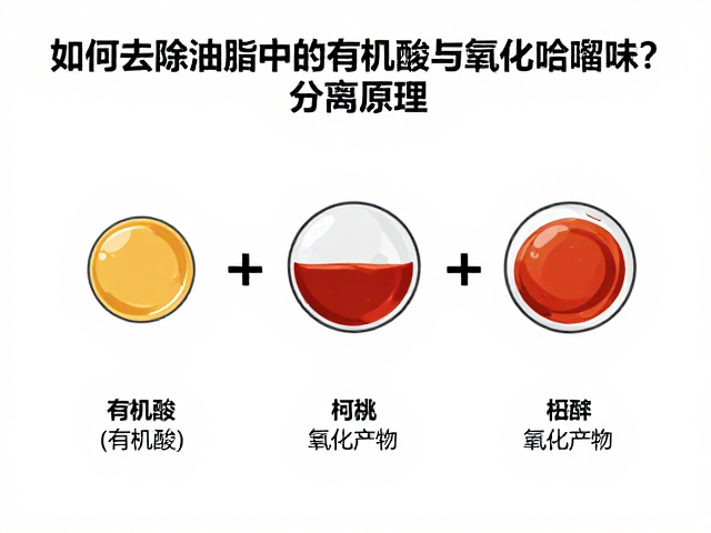 有机酸与氧化产物的化学本质与分离原理