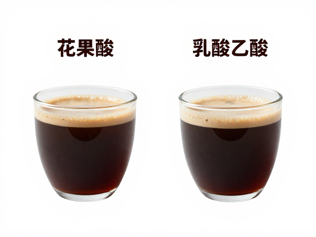 花果酸与乳酸乙酸的感官特征差异
