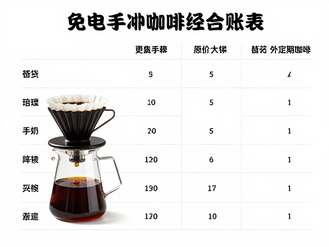 长期替代外卖咖啡的经济账本