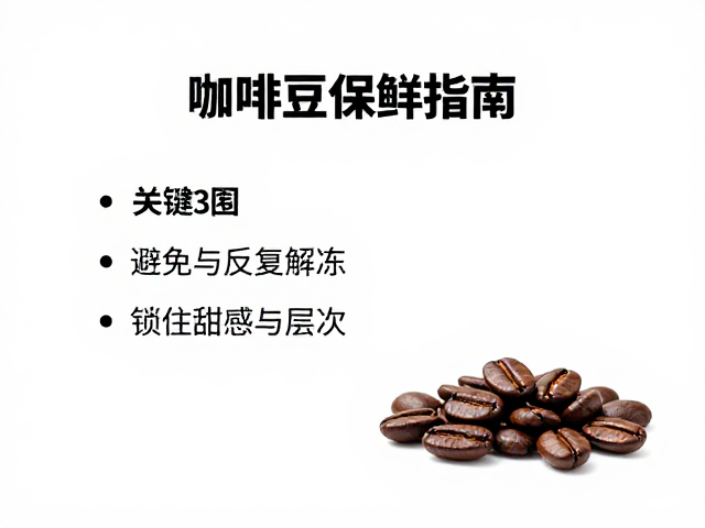 温度控制：冷冻与冷藏的正确场景