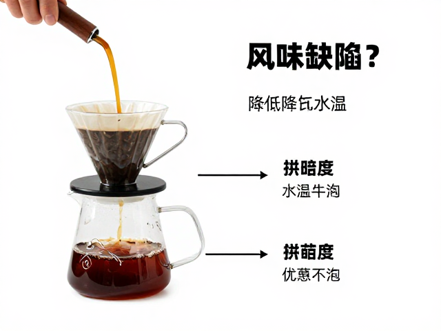 针对不同烘焙度与豆种的水温策略