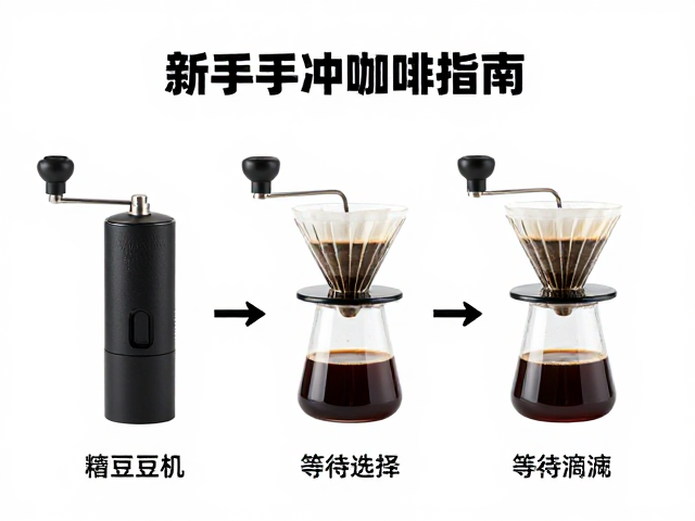 新手手冲咖啡指南，磨豆机选择与等待滴滤的3大关键点