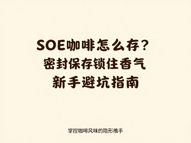 环境温湿度：掌控咖啡风味的隐形推手