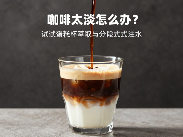 咖啡太淡？重新定义萃取的核心逻辑