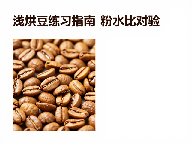 浅烘豆的风味特征与萃取逻辑