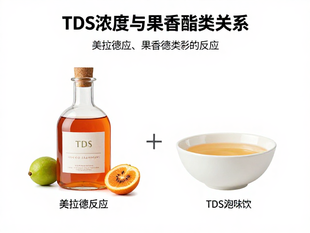TDS浓度与果香酯类物质的协同效应