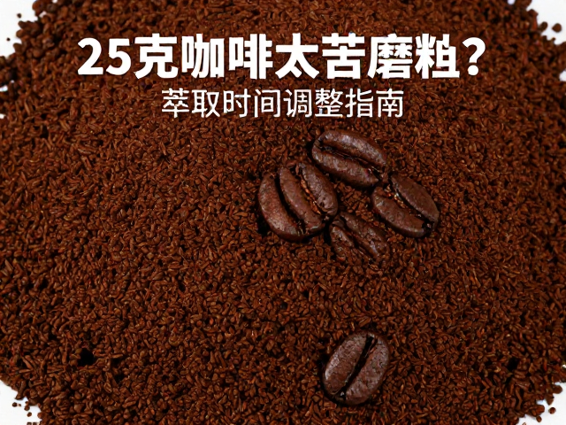 25克咖啡粉量下的研磨度基准