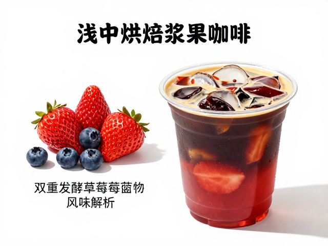 浅中烘焙对浆果风味的保留机制
