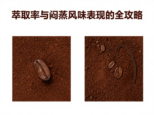 研磨度对比表面积与萃取速率的影响