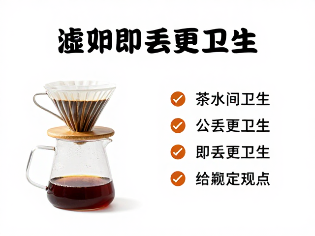 茶水间礼仪与滤纸处理规范