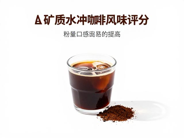 矿物质水冲咖啡风味评分
