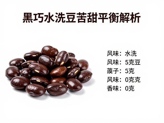 水洗处理对黑巧克力风味骨架的重塑