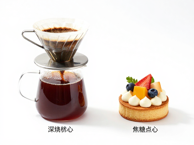 深烘咖啡的味觉基底与焦糖点心的共鸣逻辑