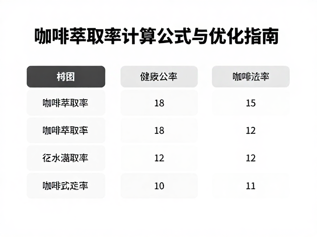 萃取率的核心定义与基础概念