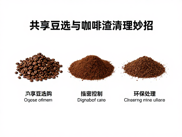 咖啡渣清理：异味控制与环保处理