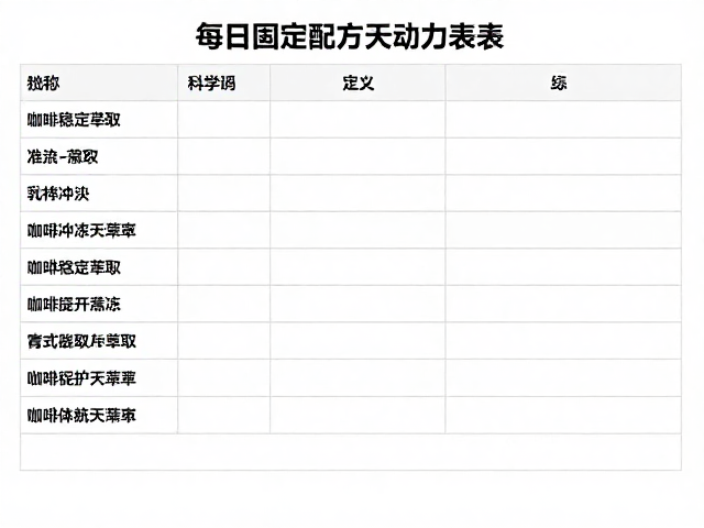 建立基准：固定配方的科学定义