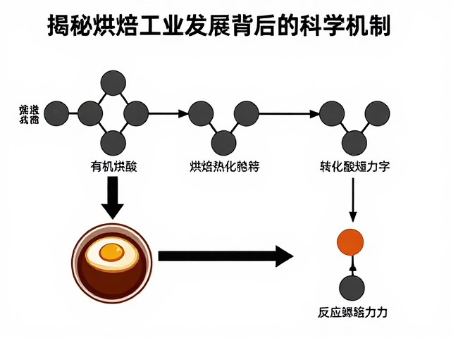 烘焙热裂解过程中有机酸的转化路径与反应动力学