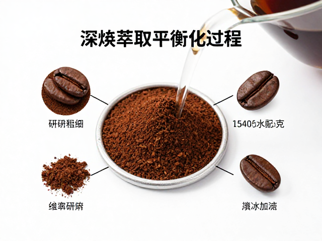 研磨粗细对萃取平衡的影响机制