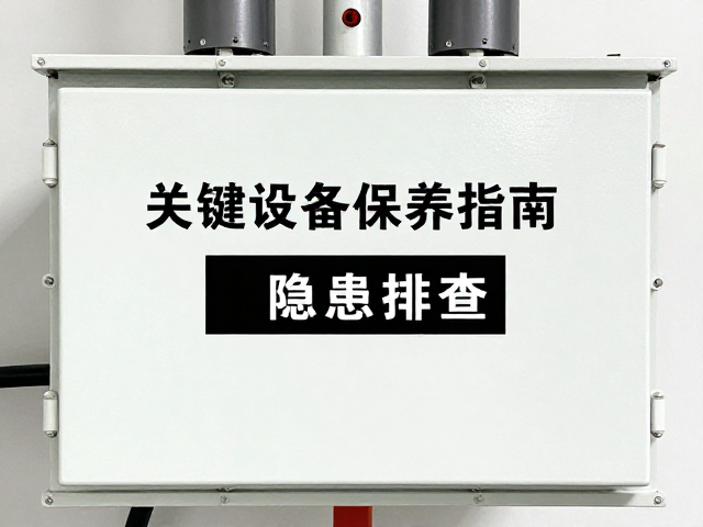 关键电气设备标准化保养流程