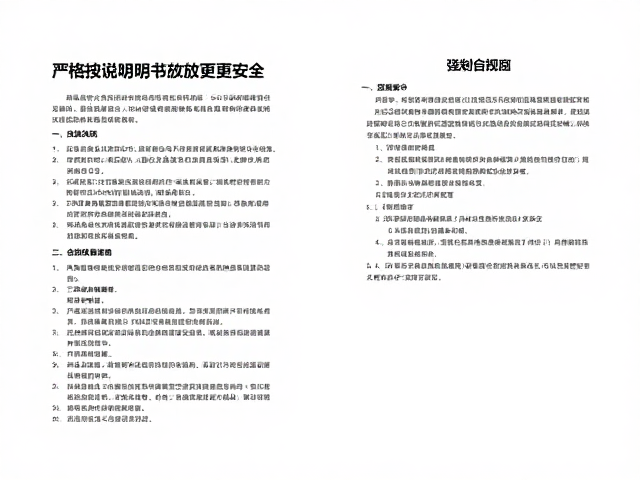 合规维护：说明书指引与定期自检