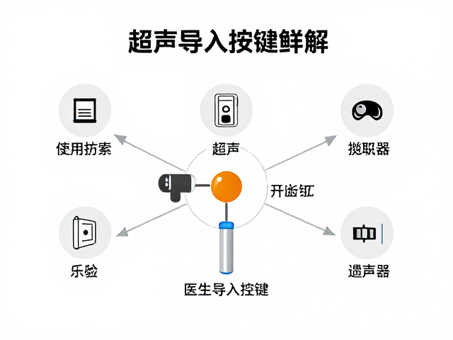 超声导入仪按键控制详解及使用说明书指南