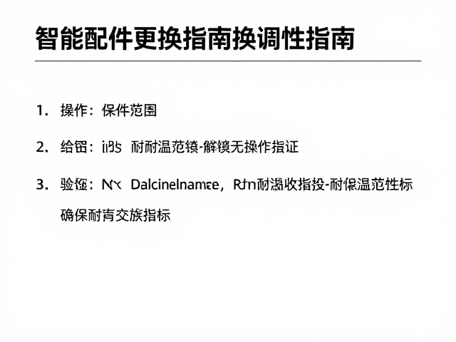 耐温范围的关键指标与验证