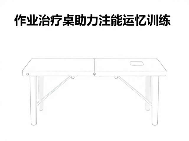 作业治疗桌助力注意力记忆训练，精准评估上肢运动功能
