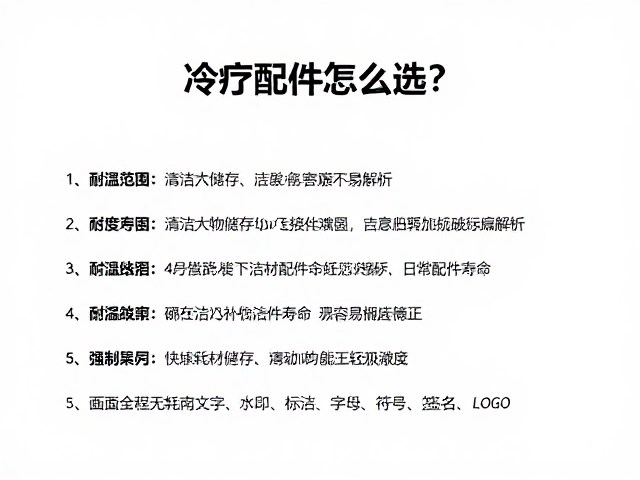 清洁与储存：延长配件寿命的日常维护策略