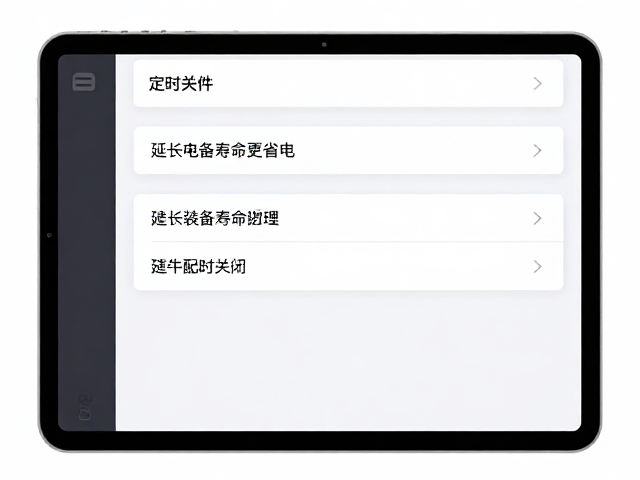 定时关闭功能的设置路径与逻辑