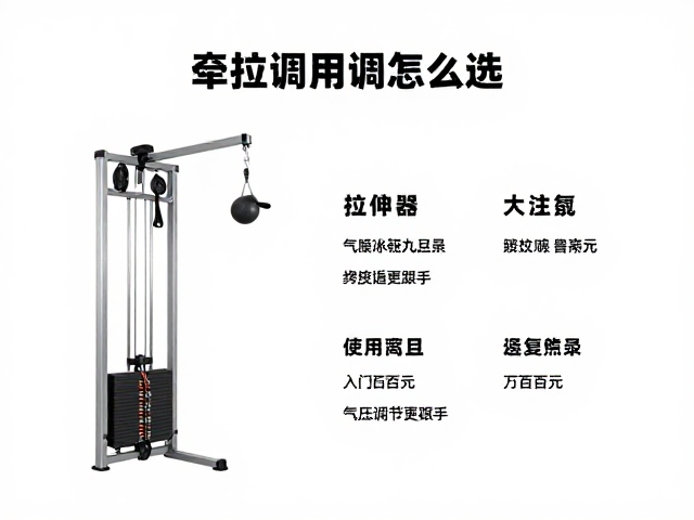 牵拉训练器怎么选？入门拉伸器几十至数百元，气压调节更跟手