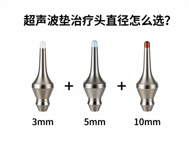 超声波垫治疗头直径怎么选？3mm/5mm/10mm对比与选购指南