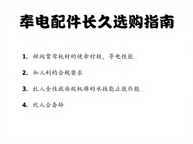 牵引配件品牌怎么选？导电凝胶耗材使用寿命长久的选购指南