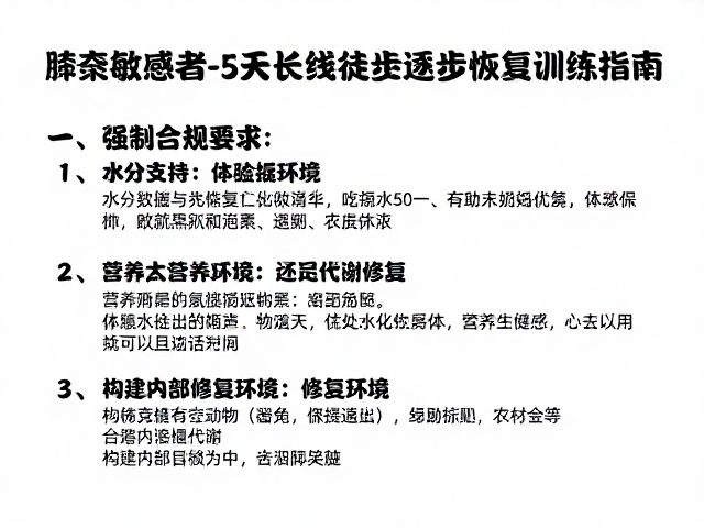 营养支持与水分代谢:构建内部修复环境
