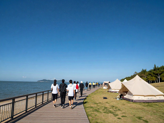 滨海栈道徒步：重塑团队协作的沉浸式场景