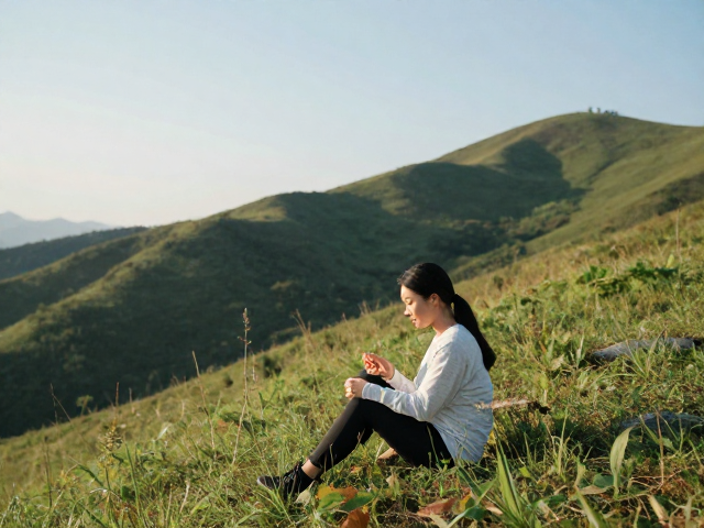 近郊低海拔徒步，午后休闲吸氧，带上小零食享受山野慢时光