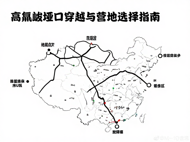 营地选址的地形逻辑与安全隔离