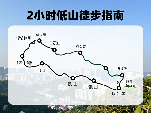 城市周边经典低山路线特征