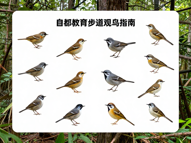 山林鸟类行为特征与识别