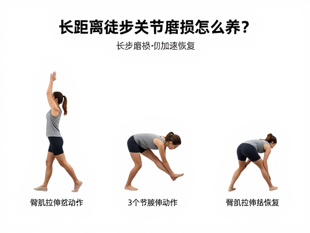 长距离徒步后关节磨损怎么养?3个臀肌拉伸动作加速恢复