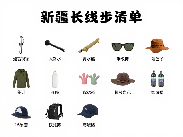 装备清单与后勤保障细节
