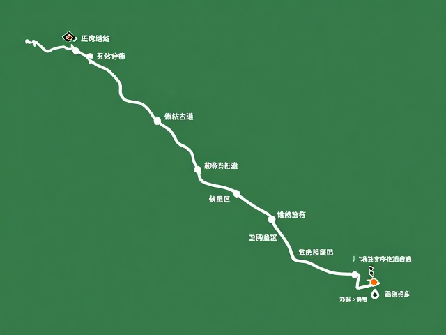 沿途补给点、卫生间分布与休息区详情