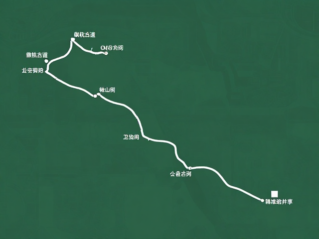 徽杭古道徒步路线全解析与交通指引